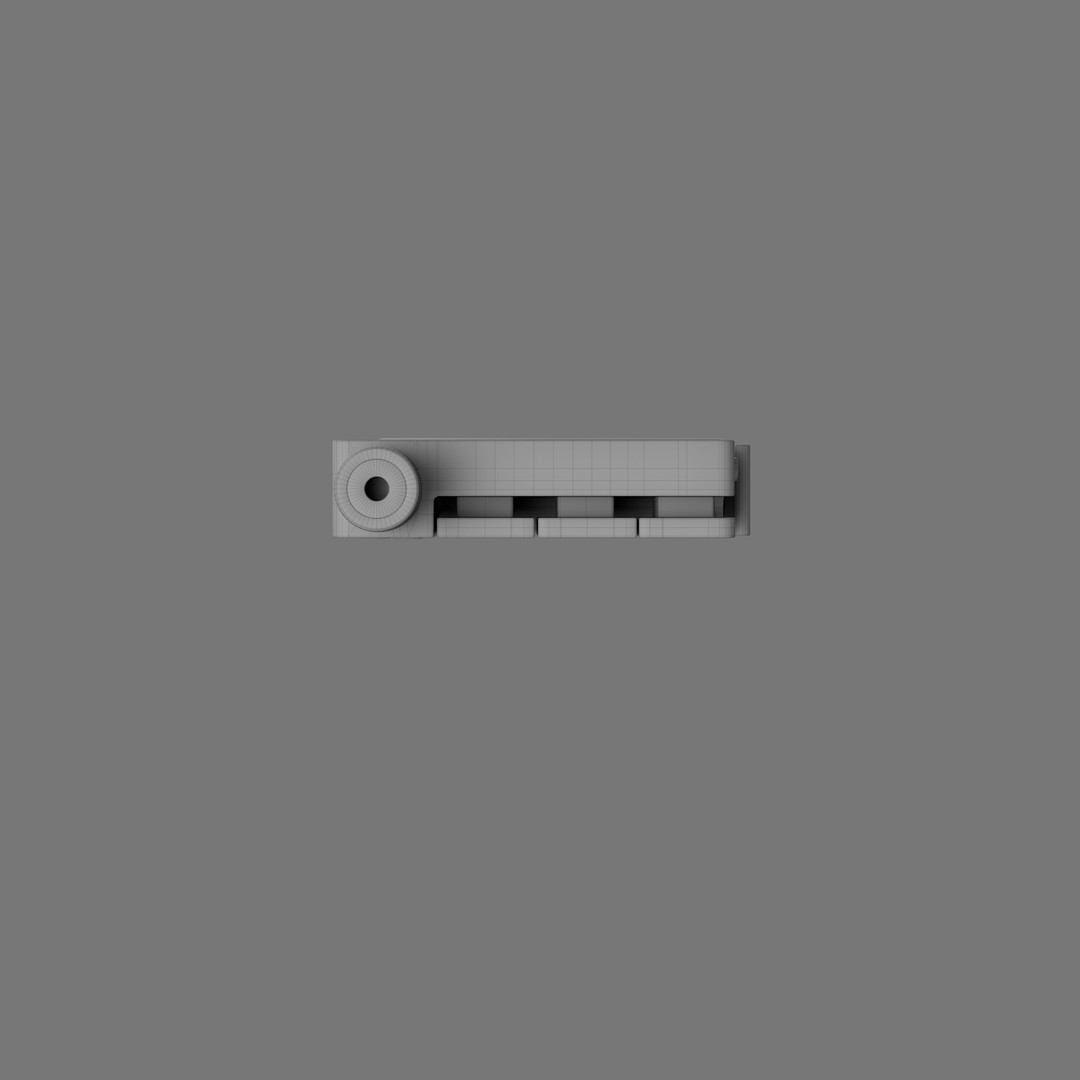 Teenage Engineering TP-7 3D Model – High Poly Audio Device, PBR Textures, FBX, OBJ - View 11