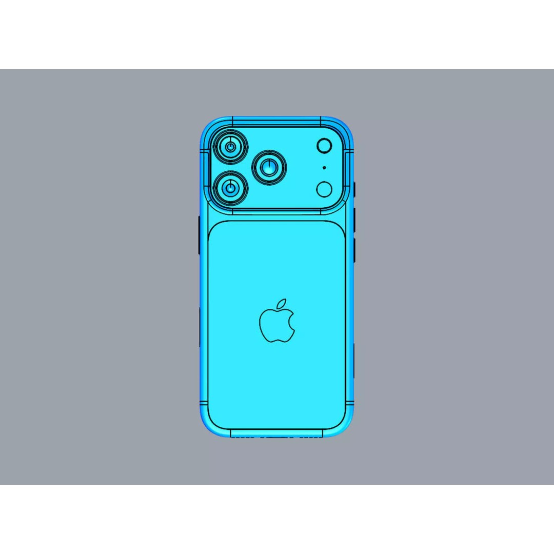 Apple iPhone 17 Pro & Pro Max 3D Model – Realistic PBR Asset, FBX & OBJ - View 23