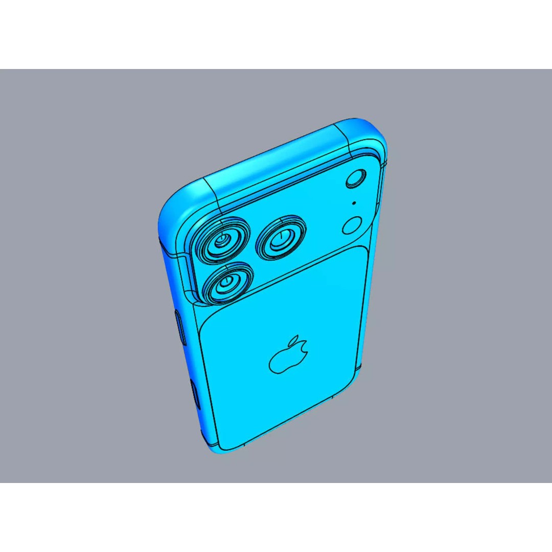 Apple iPhone 17 Pro & Pro Max 3D Model – Realistic PBR Asset, FBX & OBJ - View 27