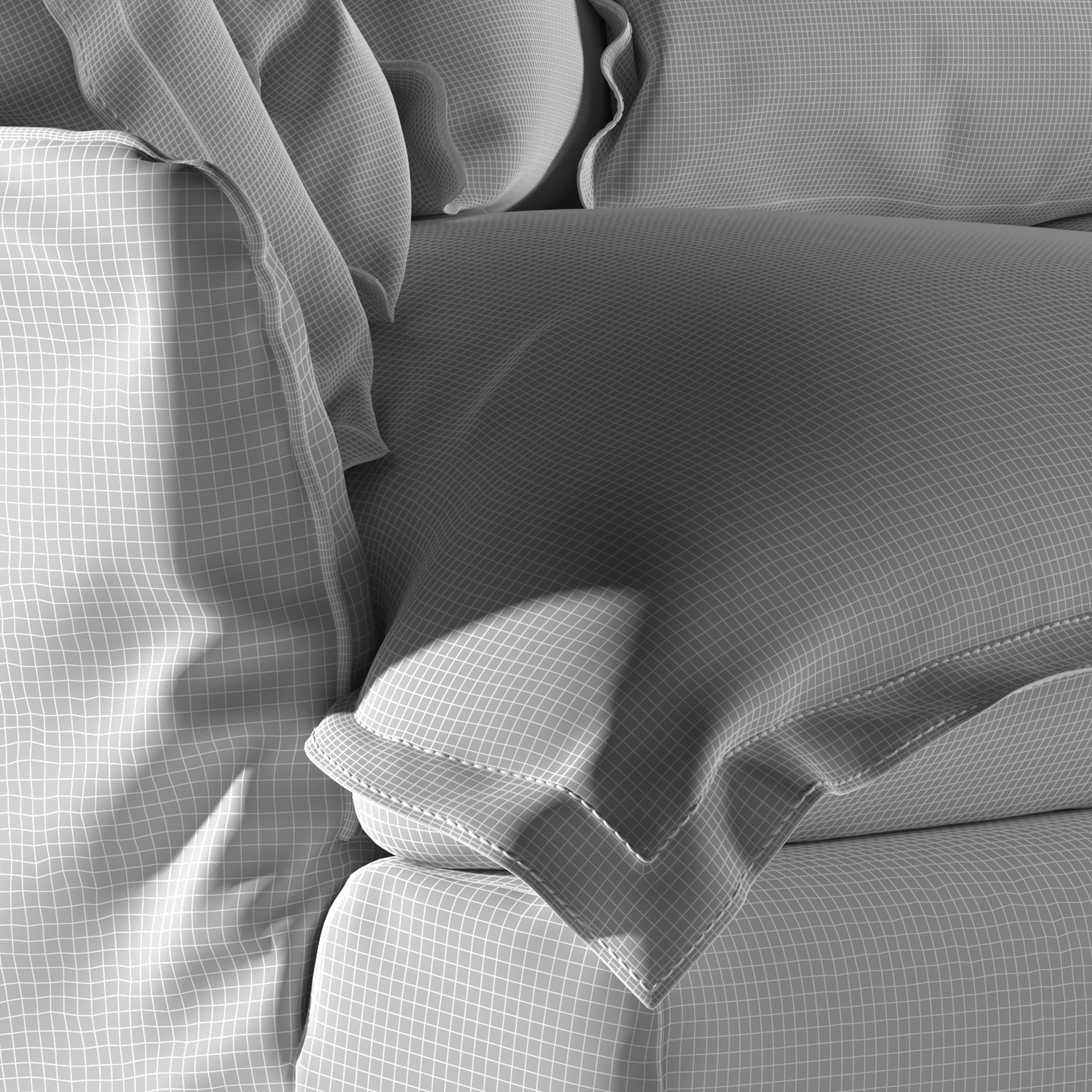 Maker and Son Sofa - Game-Ready 3D Model