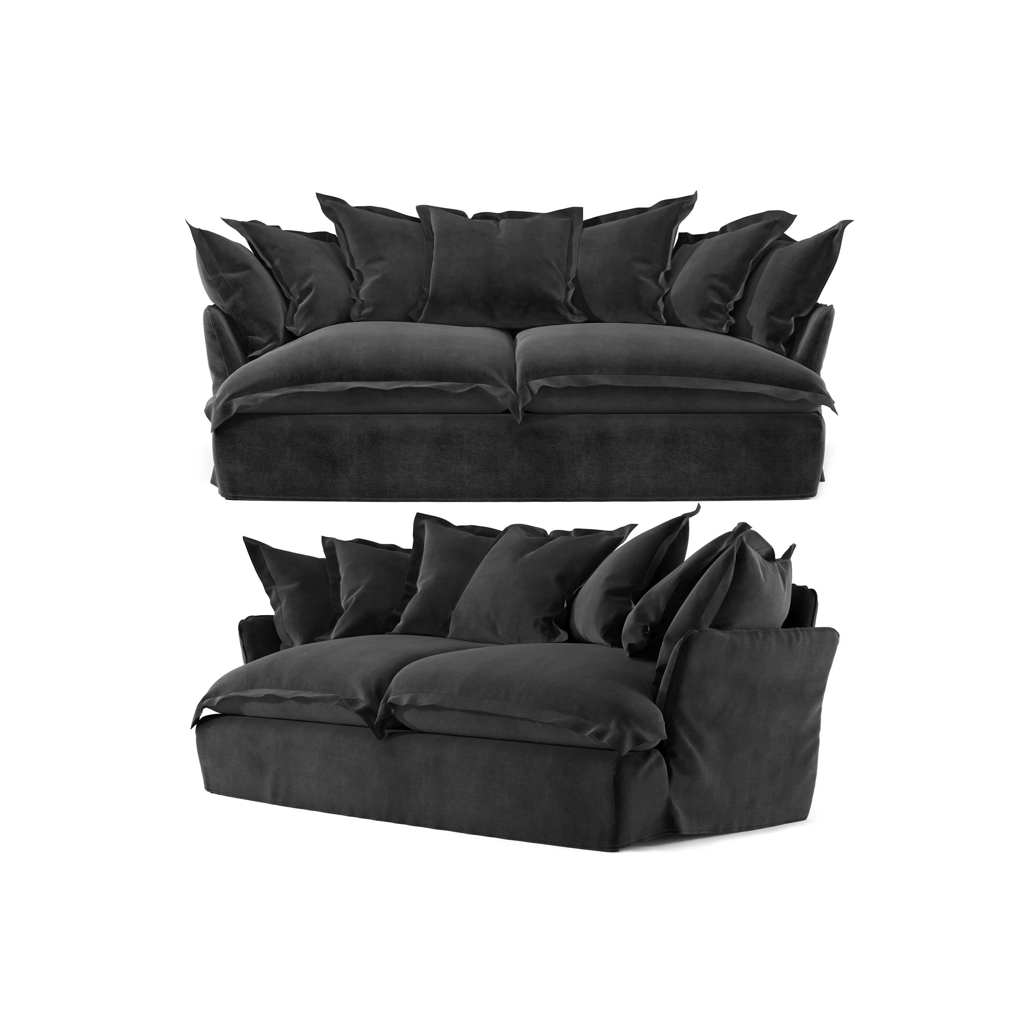 Maker and Son Sofa - Game-Ready 3D Model - View 2