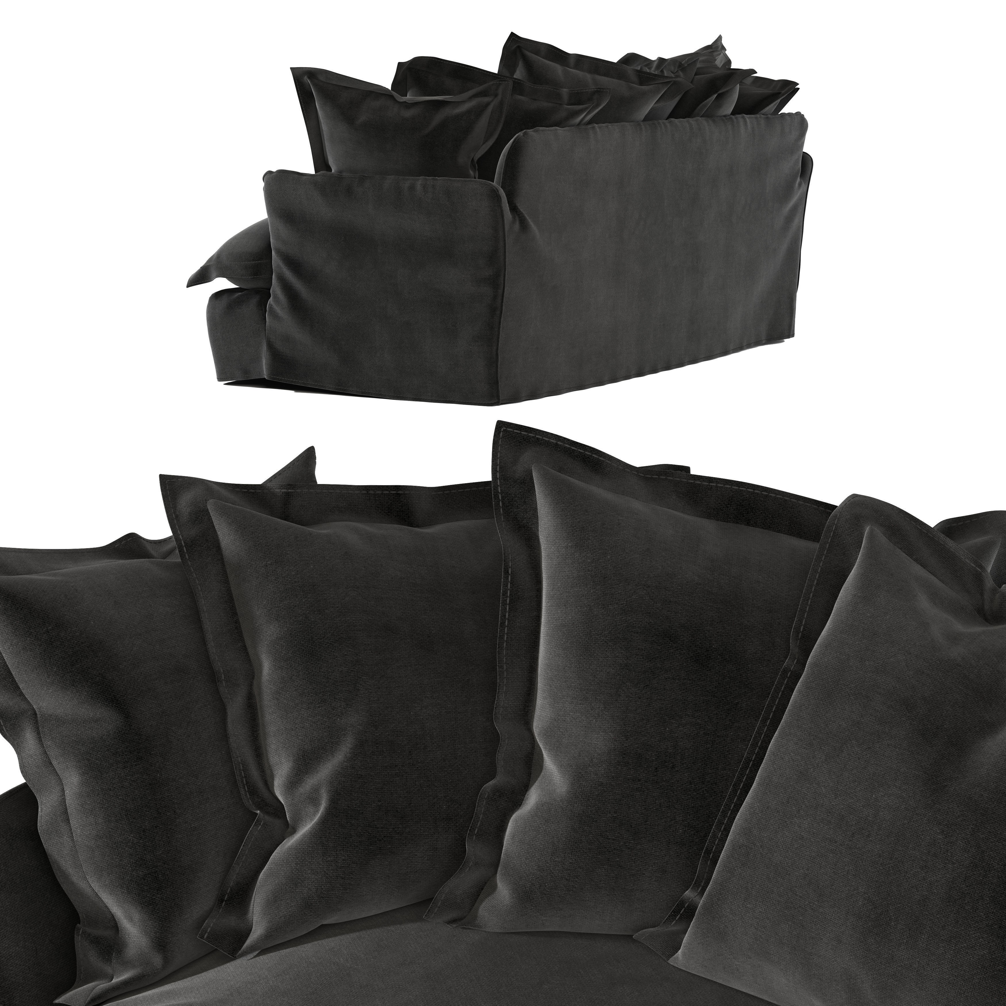 Maker and Son Sofa - Game-Ready 3D Model - View 4