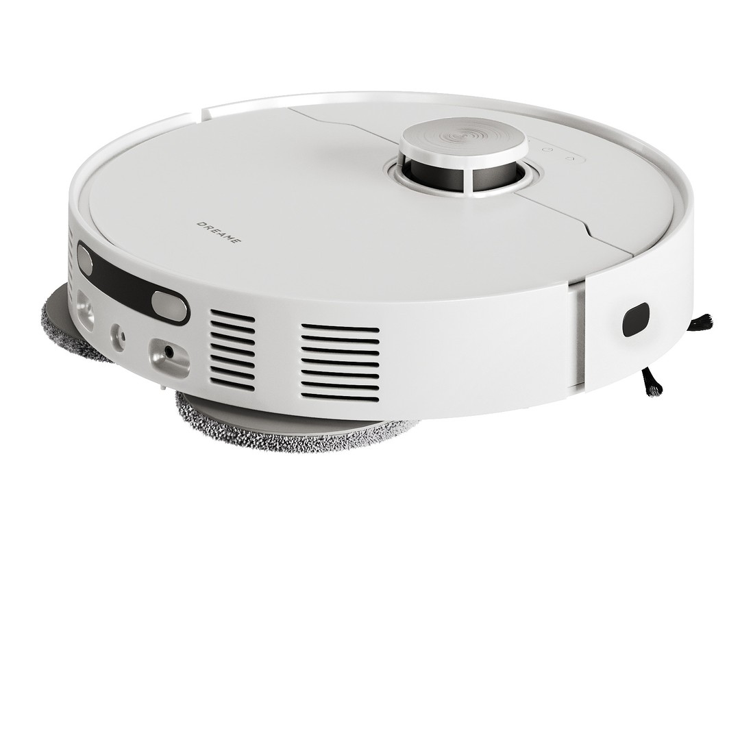 Dreame Vacuum Cleaner Set 3D Model – High-Poly, PBR Textures, FBX/OBJ - View 10