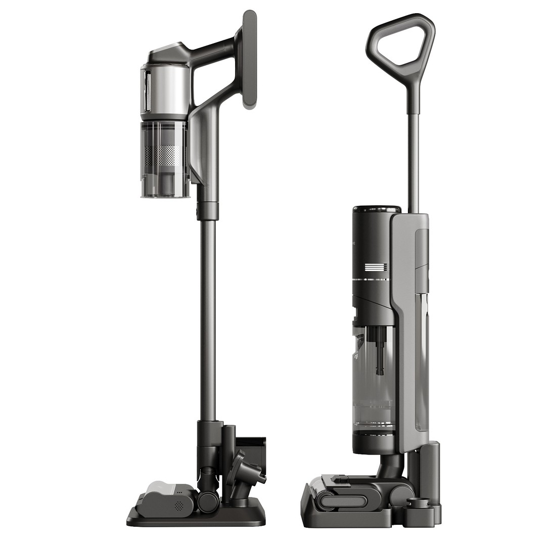 Dreame Vacuum Cleaner Set 3D Model – High-Poly, PBR Textures, FBX/OBJ - View 22