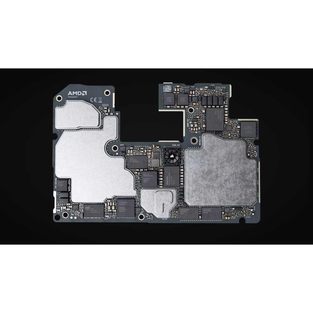 Electronic Board 3D Model – Detailed Circuit Design, FBX & OBJ Formats - View 2