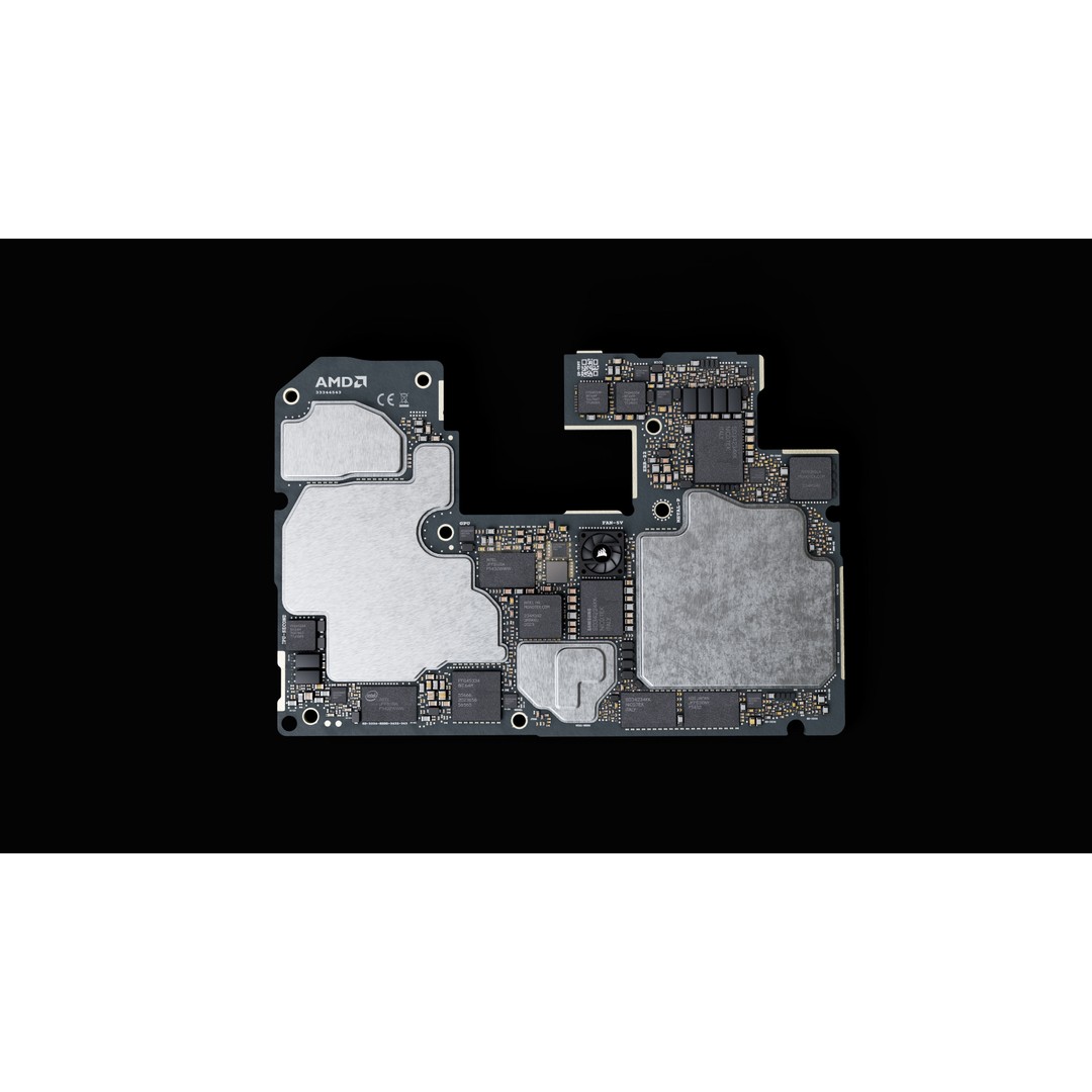 Electronic Board 3D Model – Detailed Circuit Design, FBX & OBJ Formats - View 3