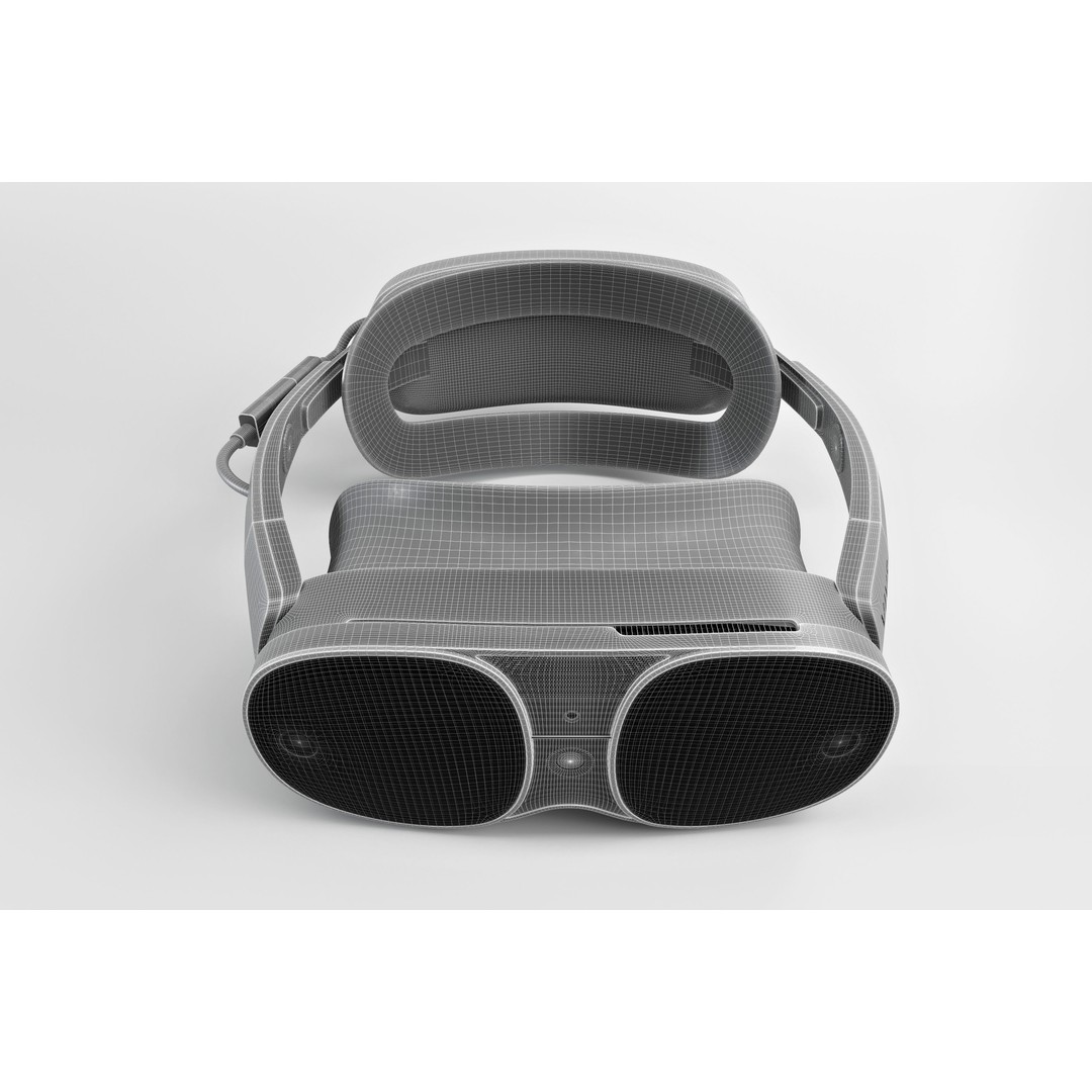 VIVE XR Elite 3D Model – High Detail VR Headset, PBR Textures, FBX - View 11
