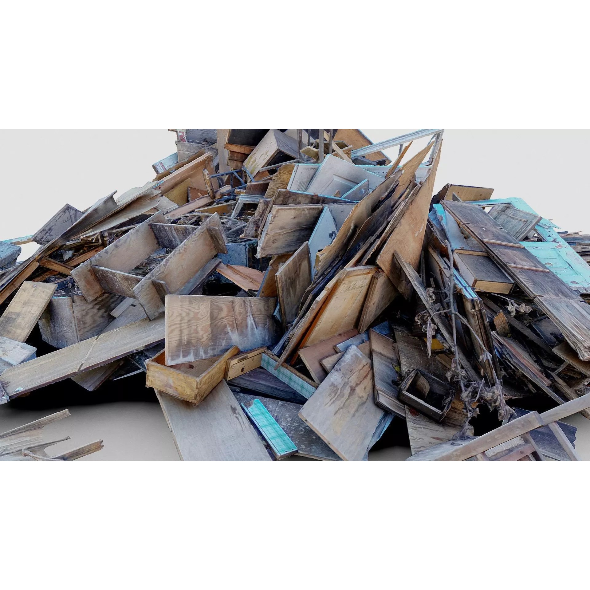 Garbage and Furniture - Game-Ready 3D Model - View 8