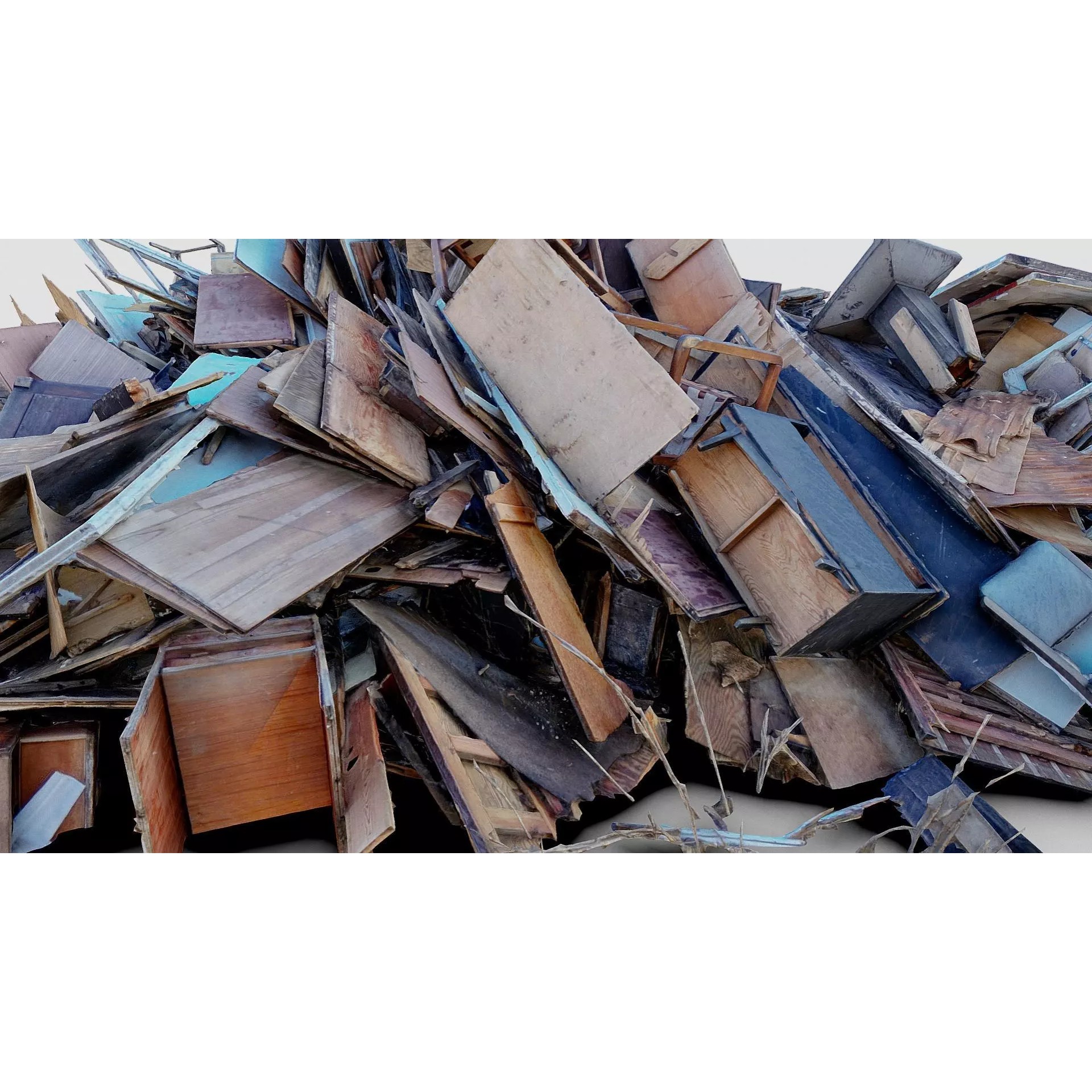 Garbage and Furniture - Game-Ready 3D Model - View 9