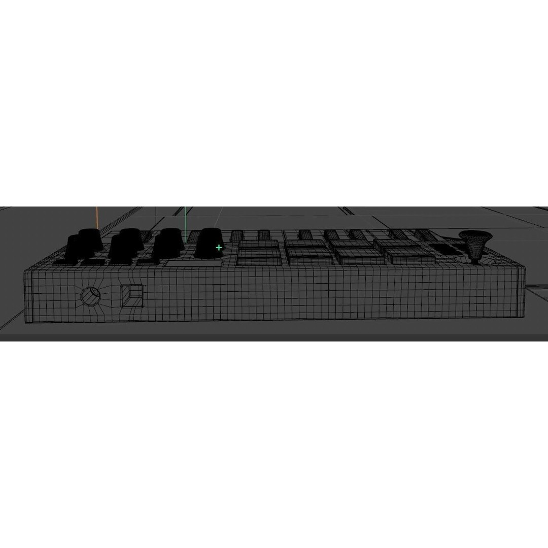 Akai MPK Mini 3D Model – Detailed Audio Controller, C4D, FBX, OBJ - View 8