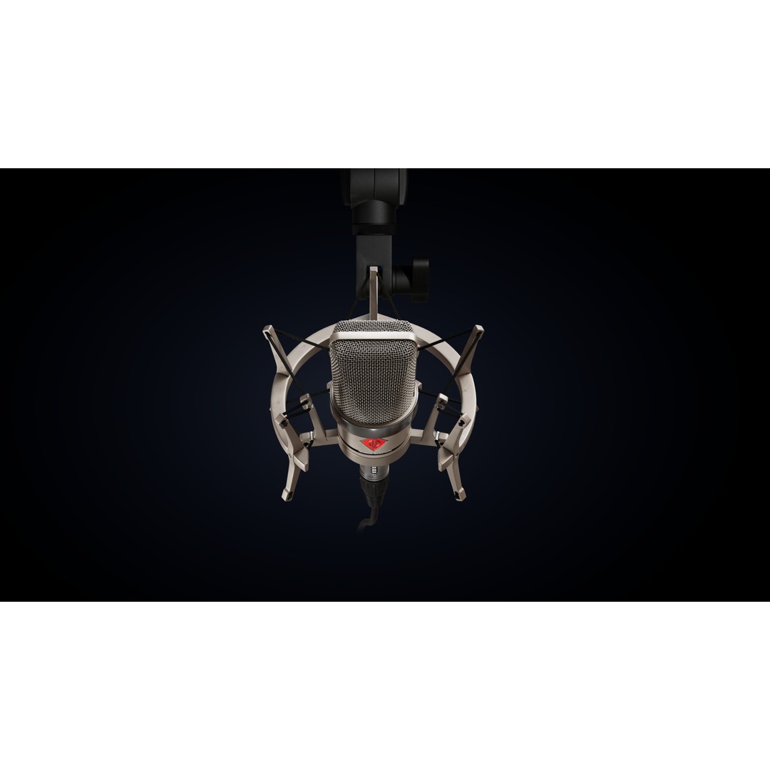 Neumann Microphone 3D Model – High Poly PBR Asset, FBX/OBJ - View 4