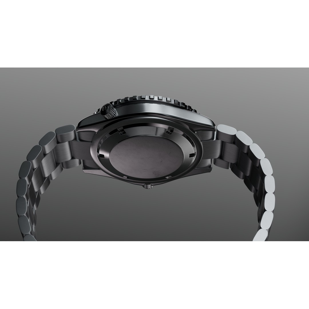 Omega Seamaster Planet Ocean 3D Model – Low Poly Animated Watch, FBX/OBJ - View 21
