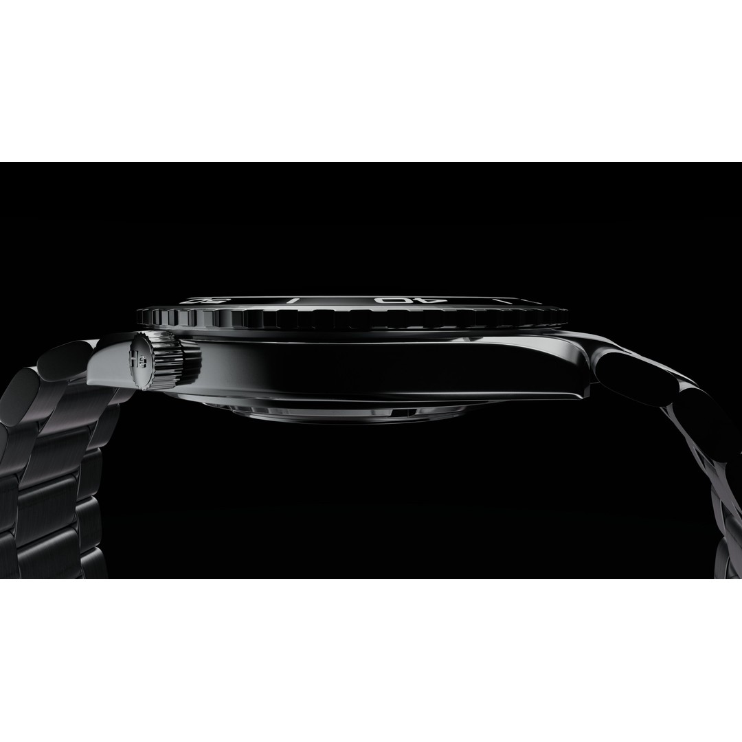Omega Seamaster Planet Ocean 3D Model – Low Poly Animated Watch, FBX/OBJ - View 7