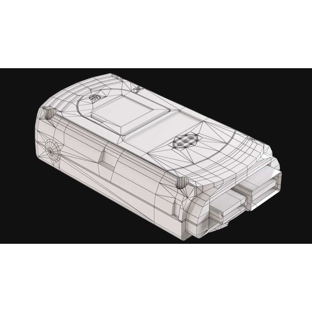 Sega Dreamcast 3D Model – Low Poly Console & Accessories, FBX - View 40