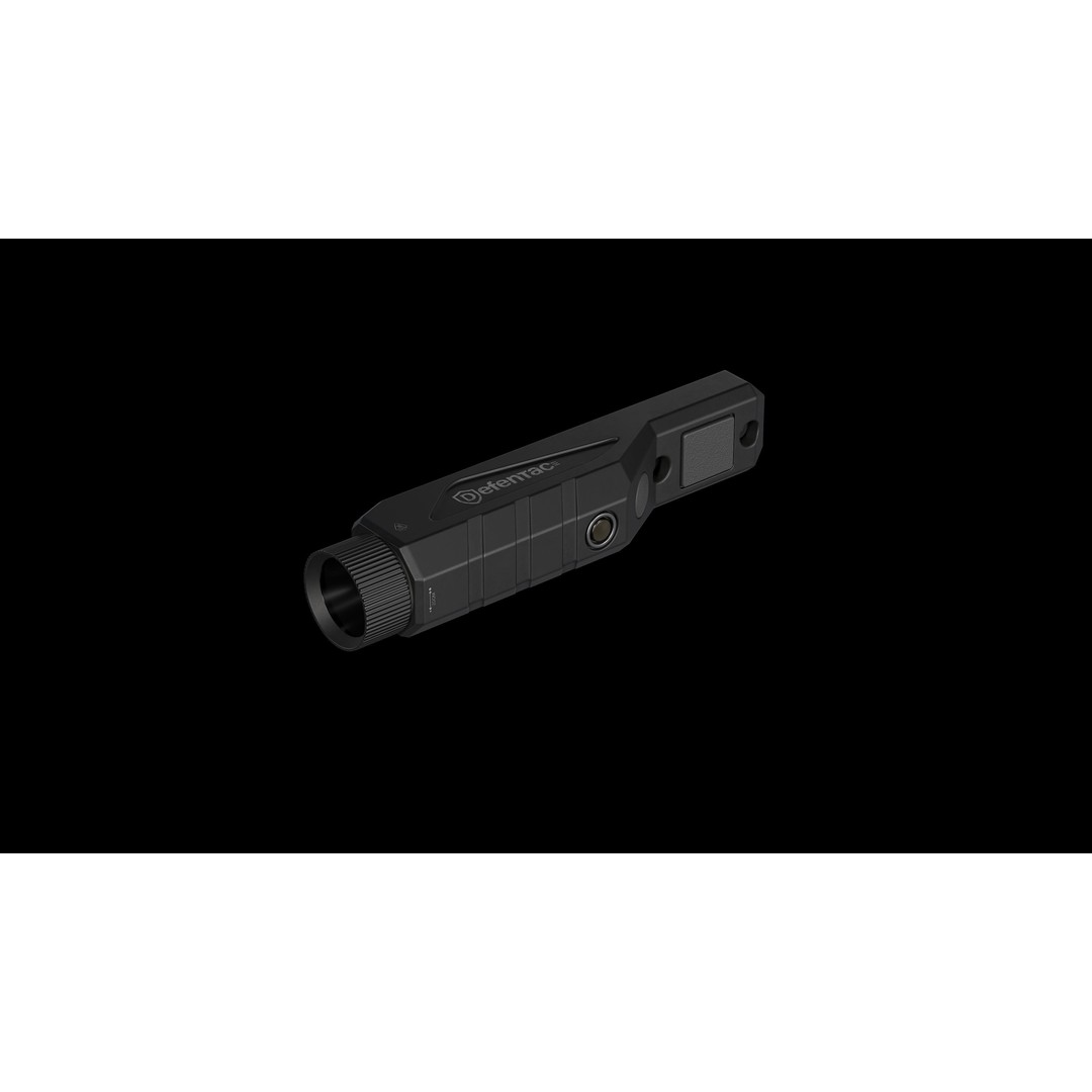 Defentac M-lok Flashlight 3D Model – Low Poly PBR Asset for Games - View 3
