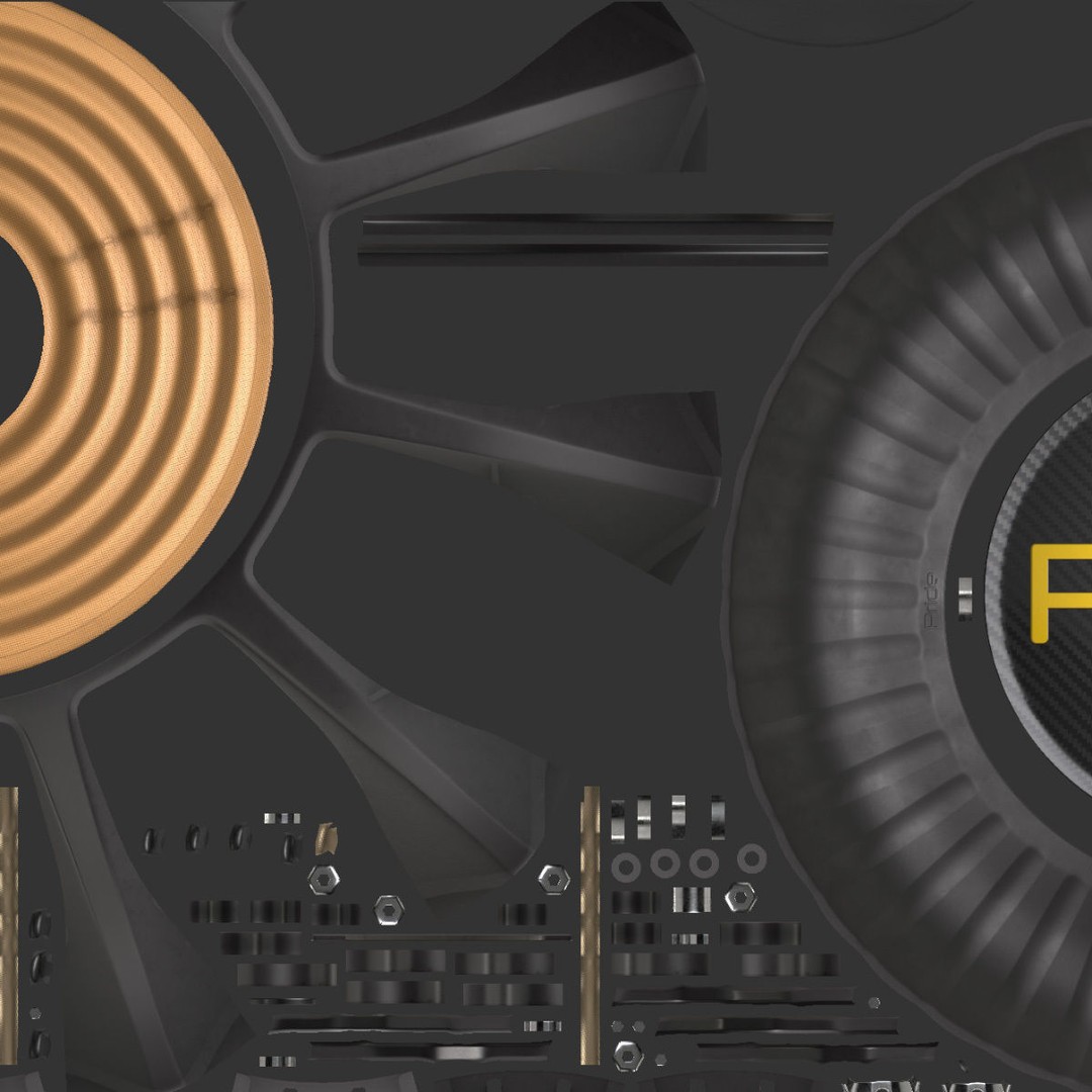 Pride S5 15 Subwoofer 3D Model – High Poly PBR Asset, FBX - View 21