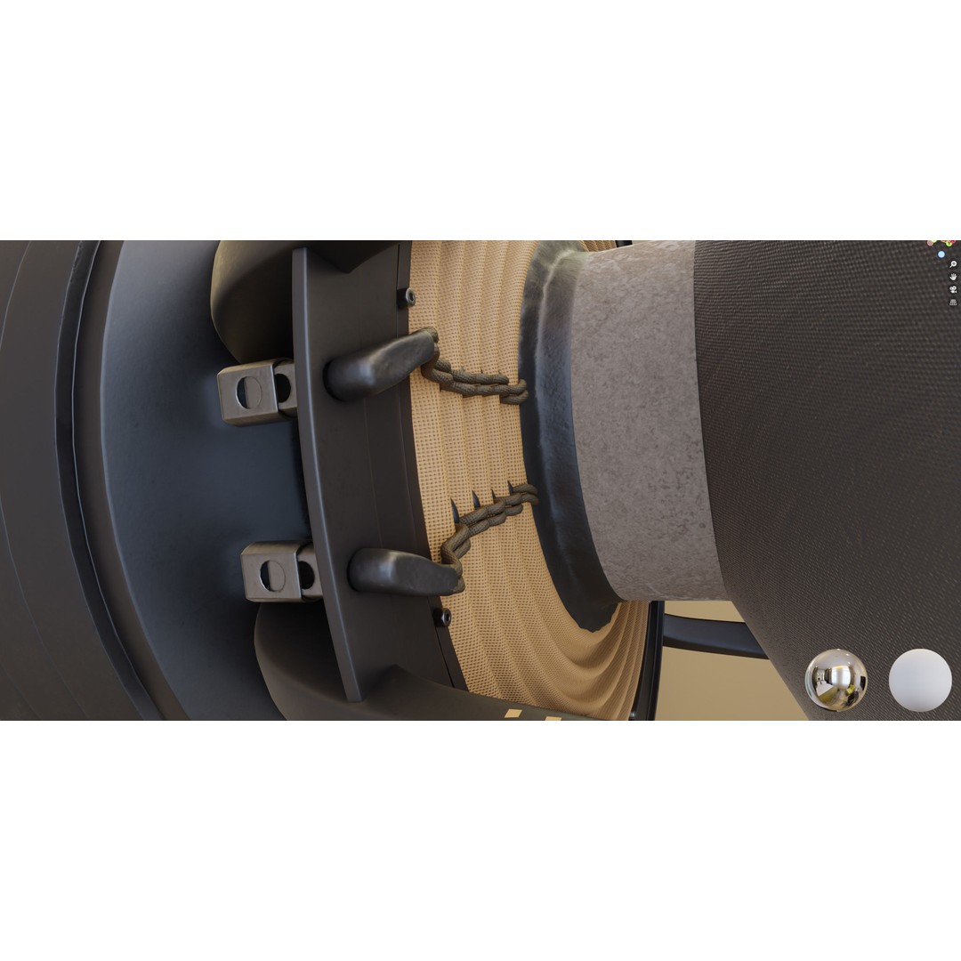 Pride S5 15 Subwoofer 3D Model – High Poly PBR Asset, FBX - View 9