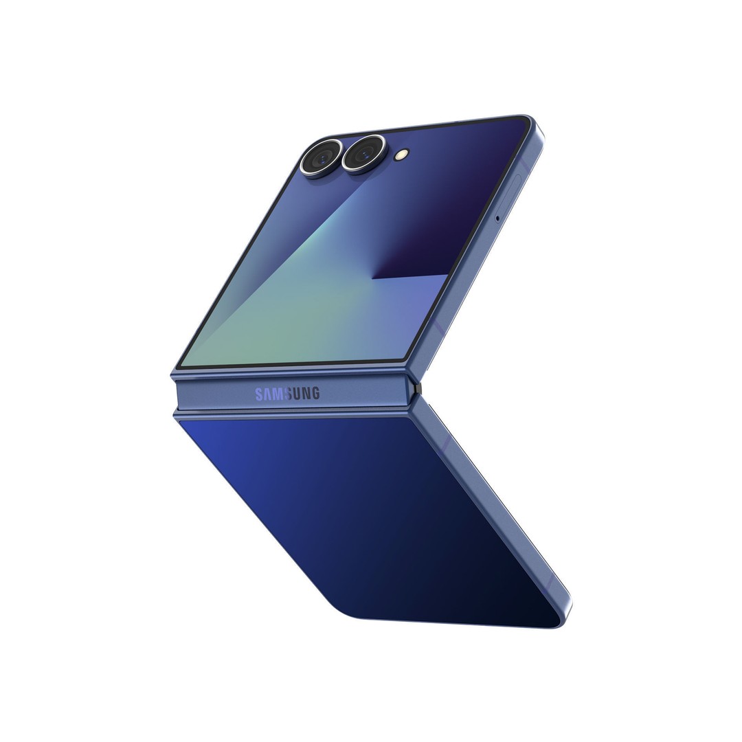 SAMSUNG Galaxy Z Flip 7 3D Model – High-Quality Smartphone Asset, FBX, OBJ - View 11