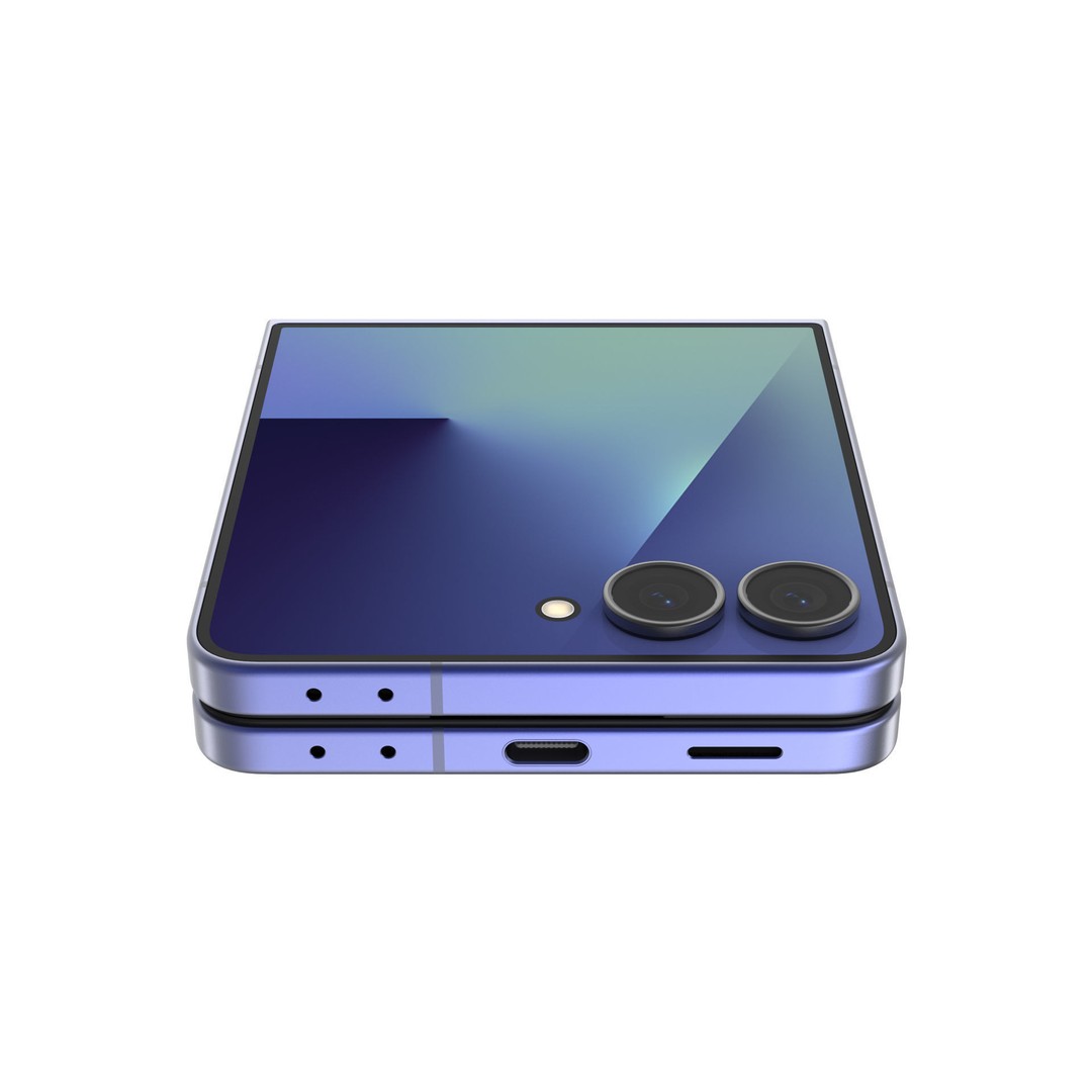 SAMSUNG Galaxy Z Flip 7 3D Model – High-Quality Smartphone Asset, FBX, OBJ - View 15