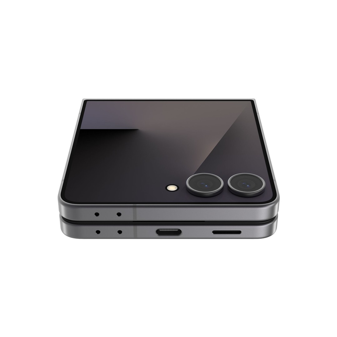 SAMSUNG Galaxy Z Flip 7 3D Model – High-Quality Smartphone Asset, FBX, OBJ - View 17