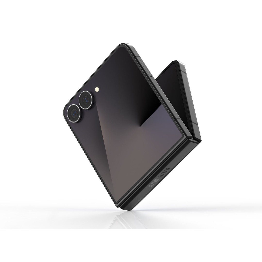 SAMSUNG Galaxy Z Flip 7 3D Model – High-Quality Smartphone Asset, FBX, OBJ - View 21