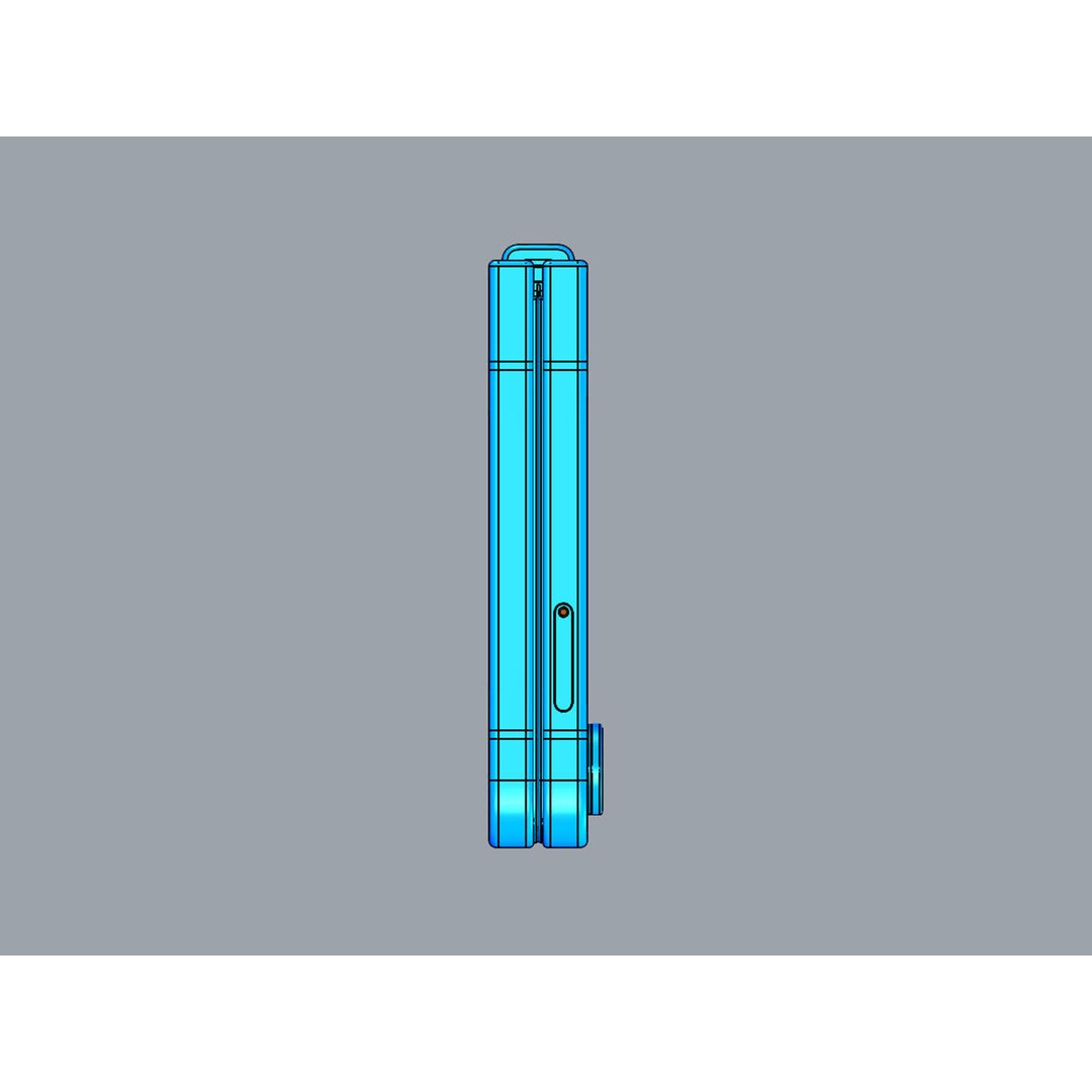 SAMSUNG Galaxy Z Flip 7 3D Model – High-Quality Smartphone Asset, FBX, OBJ - View 32