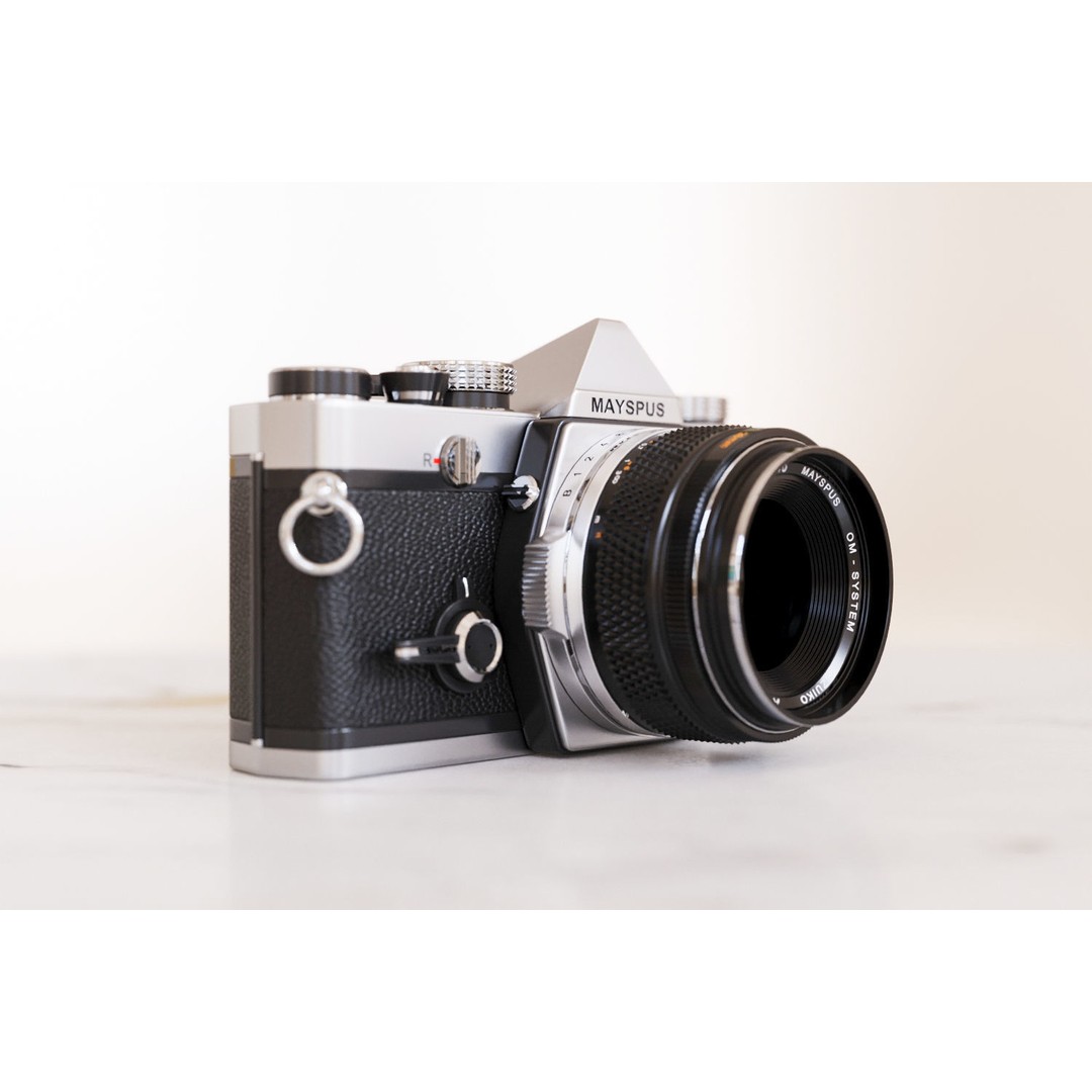 Vintage Full-Frame Camera 3D Model – High-Quality Retro Asset, FBX, Blender - View 3