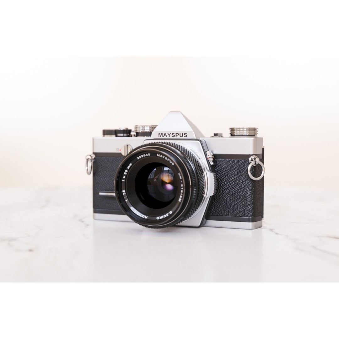 Vintage Full-Frame Camera 3D Model – High-Quality Retro Asset, FBX, Blender - View 6
