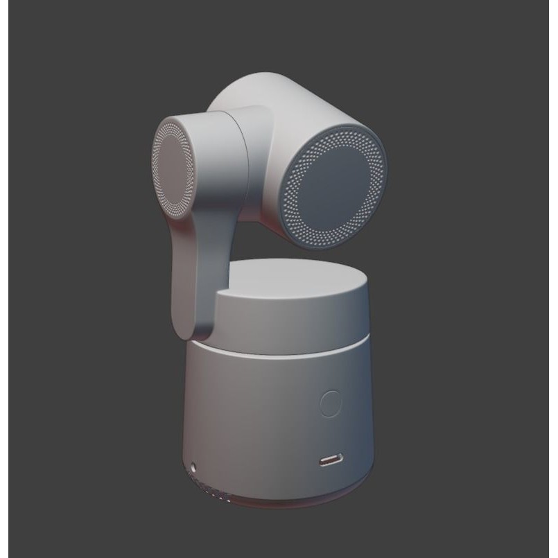 Obsbot AI-Powered 4K Camera 3D Model – High Poly PBR Asset, Blender, FBX - View 18