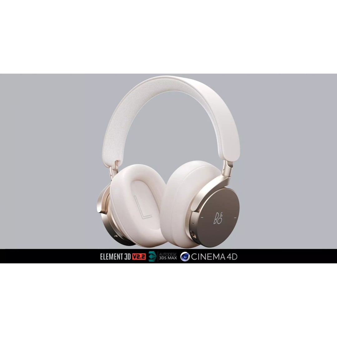 BeoPlay H95 3D Model – High Detail PBR Headphones, FBX, OBJ - View 2
