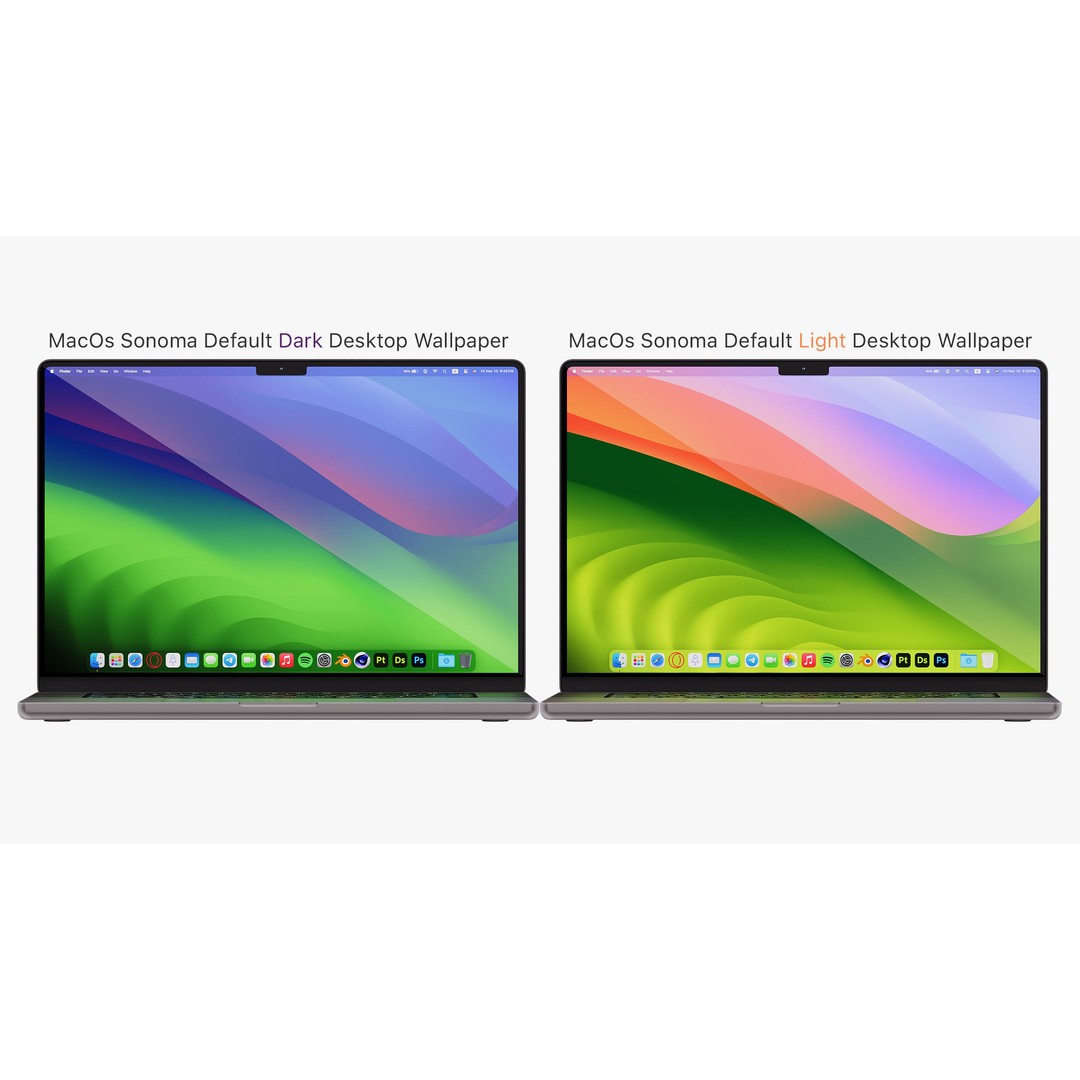 Apple MacBook Pro 3D Model – Detailed Collection with Magic Mouse, PBR, FBX, OBJ - View 11