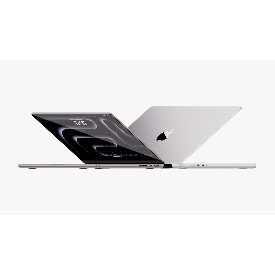 Apple MacBook Pro 3D Model – Detailed Collection with Magic Mouse, PBR, FBX, OBJ - View 5