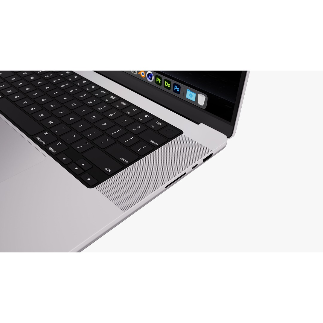 Apple MacBook Pro 3D Model – Detailed Collection with Magic Mouse, PBR, FBX, OBJ - View 60