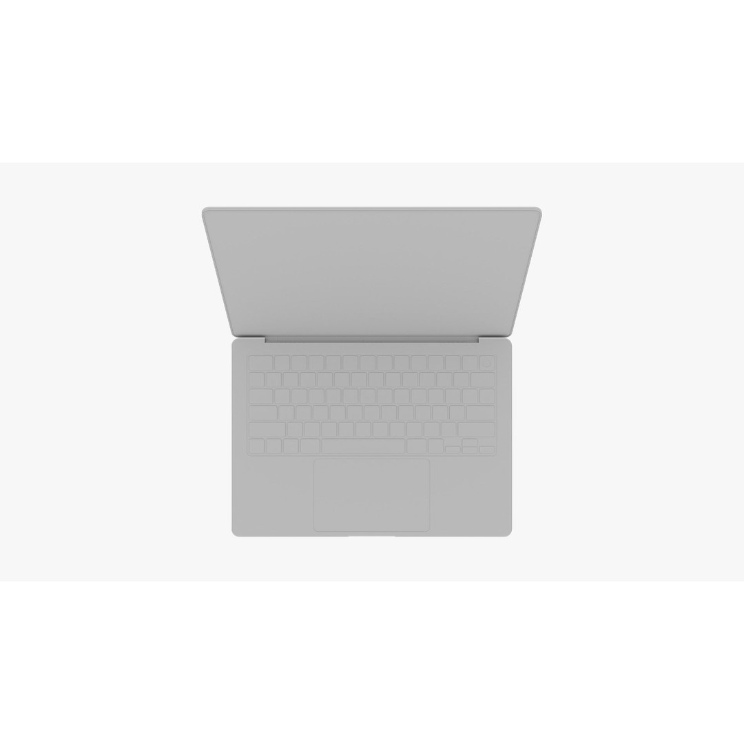 Apple MacBook Pro 3D Model – Detailed Collection with Magic Mouse, PBR, FBX, OBJ - View 69