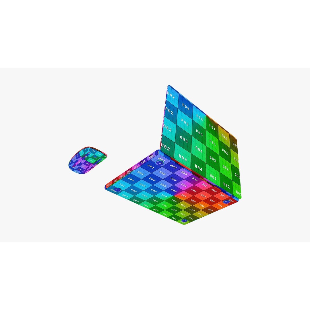 Apple MacBook Pro 3D Model – Detailed Collection with Magic Mouse, PBR, FBX, OBJ - View 79