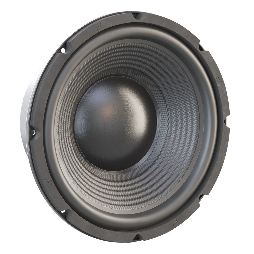 Ciare 12 Subwoofer 3D Model – High Poly PBR Audio Asset, FBX - View 6