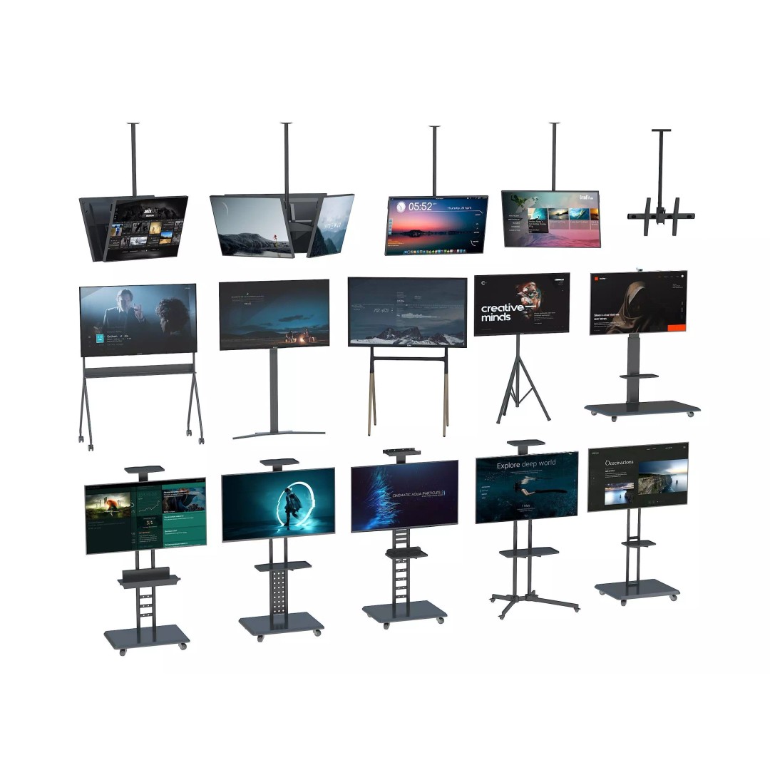 TV Stand 3D Model – Detailed Polygon Mesh, FBX & OBJ Formats - View 3