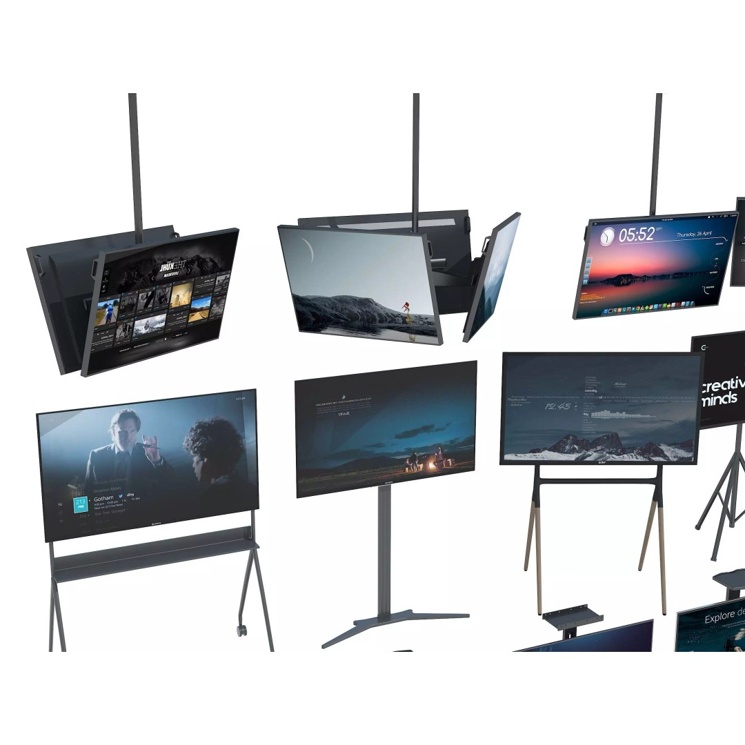 TV Stand 3D Model – Detailed Polygon Mesh, FBX & OBJ Formats - View 6