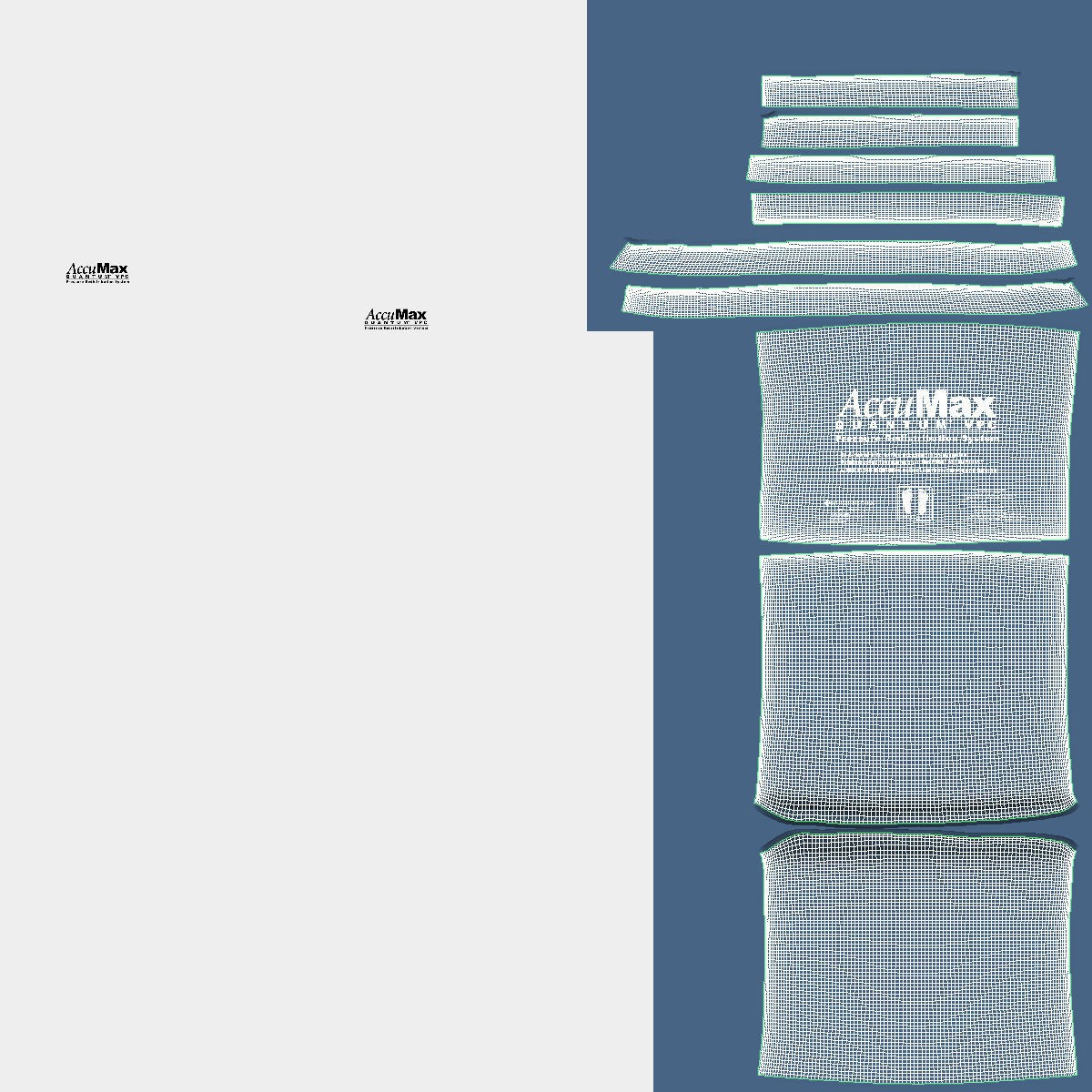 Hospital Bed Hill-Rom - Low-Poly Game-Ready 3D Model - View 37