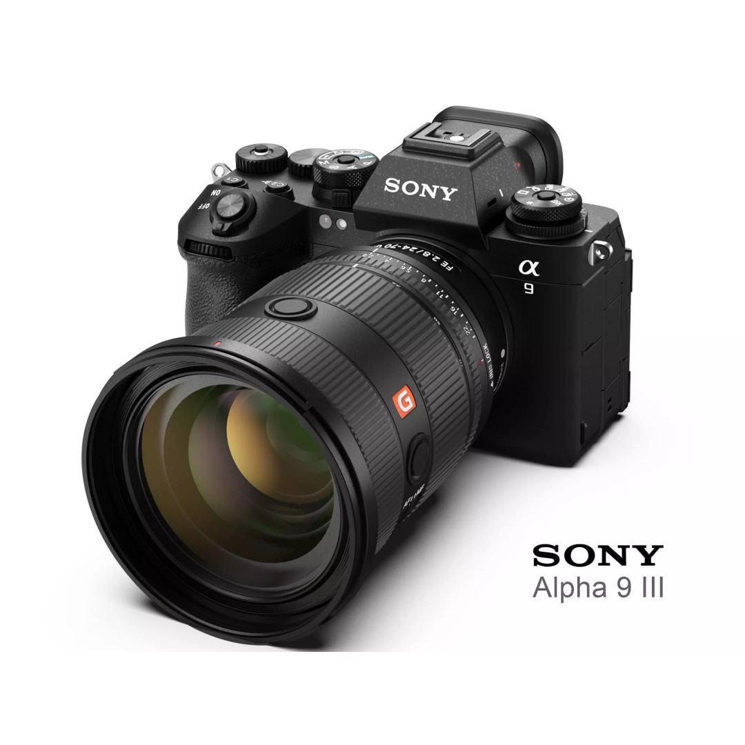 Sony Alpha 9 III 3D Model – Detailed Camera Asset, FBX, OBJ - View 2