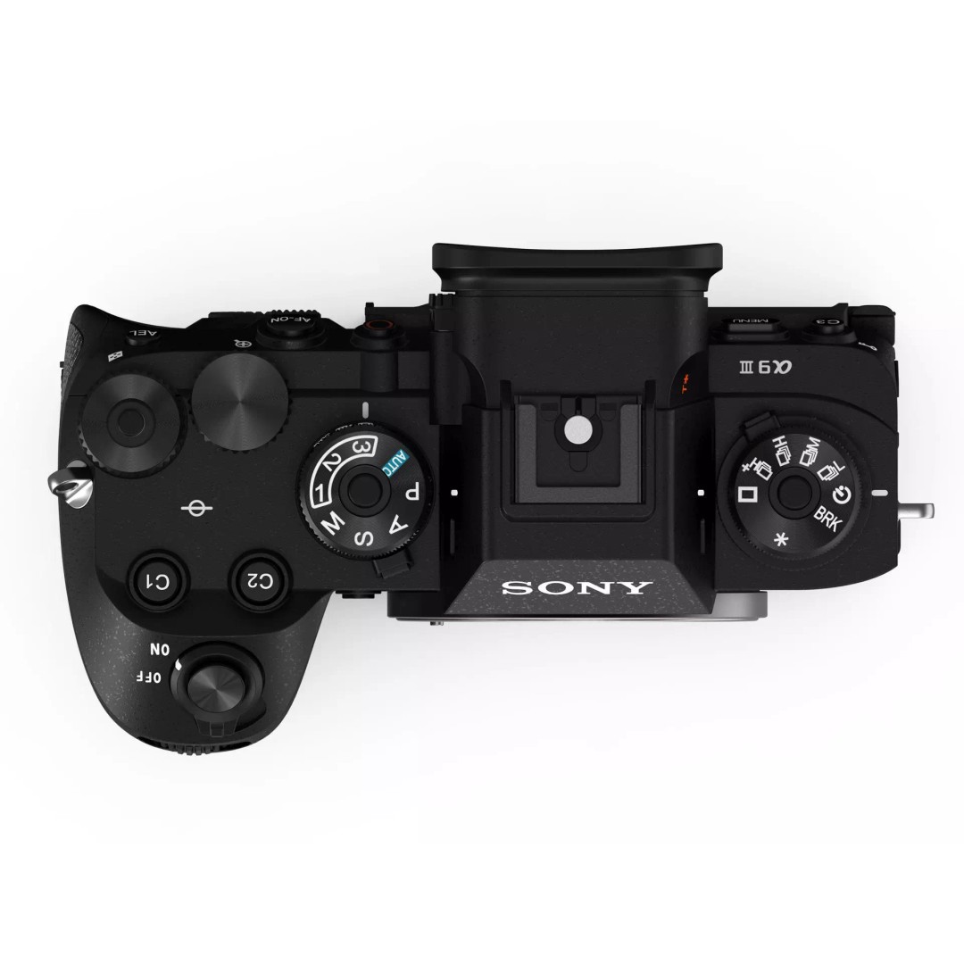 Sony Alpha 9 III 3D Model – Detailed Camera Asset, FBX, OBJ - View 4