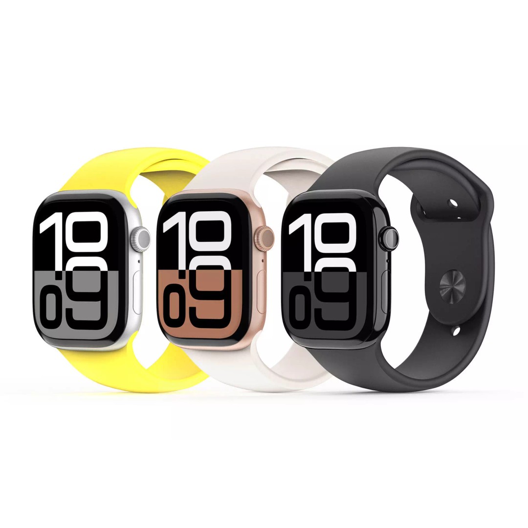 Apple Watch Series 10 3D Model – PBR Textured, FBX, OBJ Formats - View 2