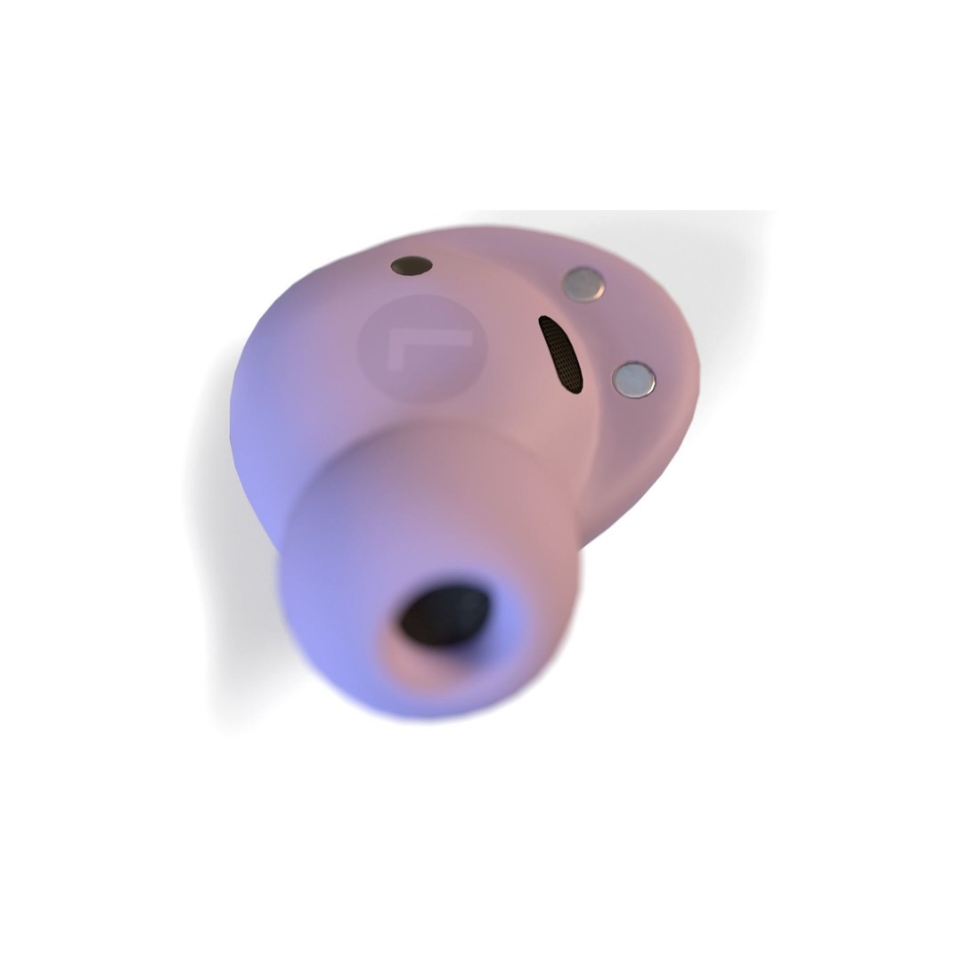 Samsung Galaxy Buds2 Pro 3D Model – High Poly PBR Earbuds, FBX, OBJ - View 17