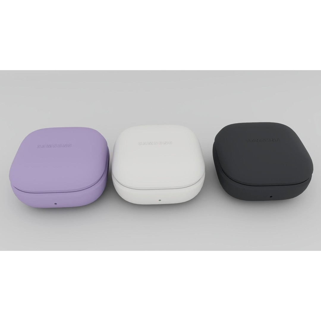 Samsung Galaxy Buds2 Pro 3D Model – High Poly PBR Earbuds, FBX, OBJ - View 5
