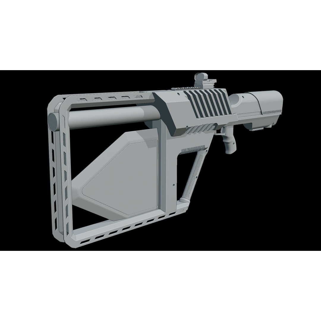 Drone Defense 3D Model – Low Poly Military Equipment, FBX, PBR - View 10