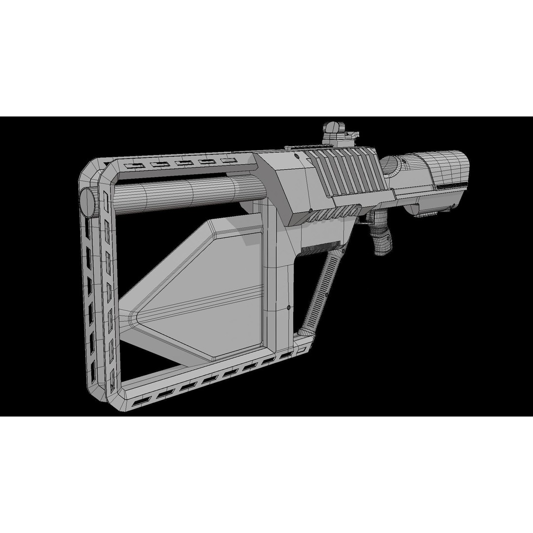 Drone Defense 3D Model – Low Poly Military Equipment, FBX, PBR - View 14