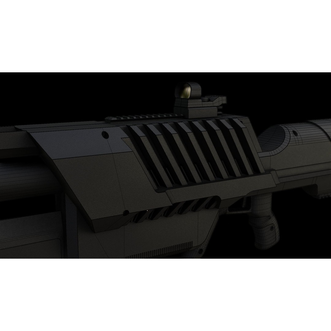 Drone Defense 3D Model – Low Poly Military Equipment, FBX, PBR - View 15