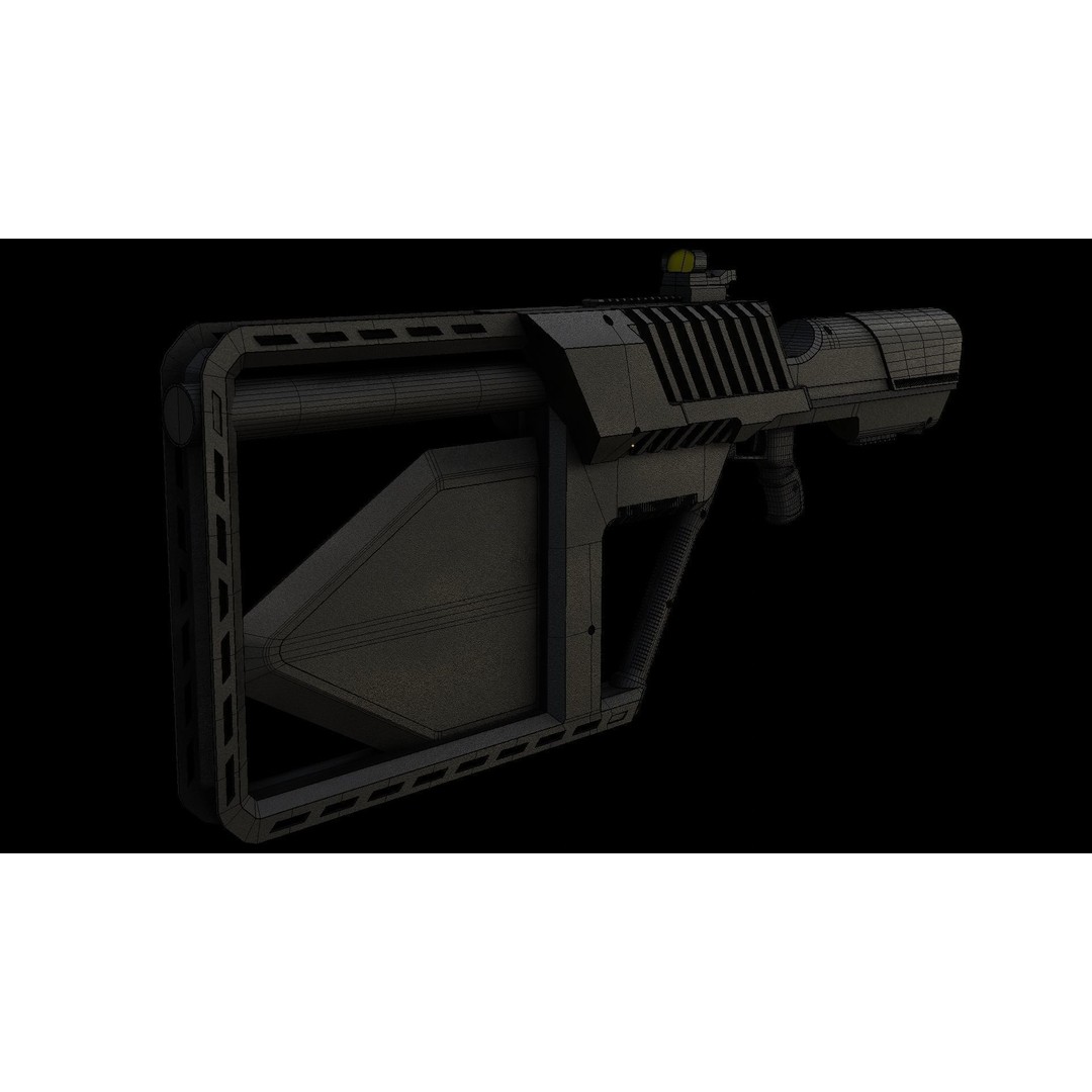 Drone Defense 3D Model – Low Poly Military Equipment, FBX, PBR - View 17