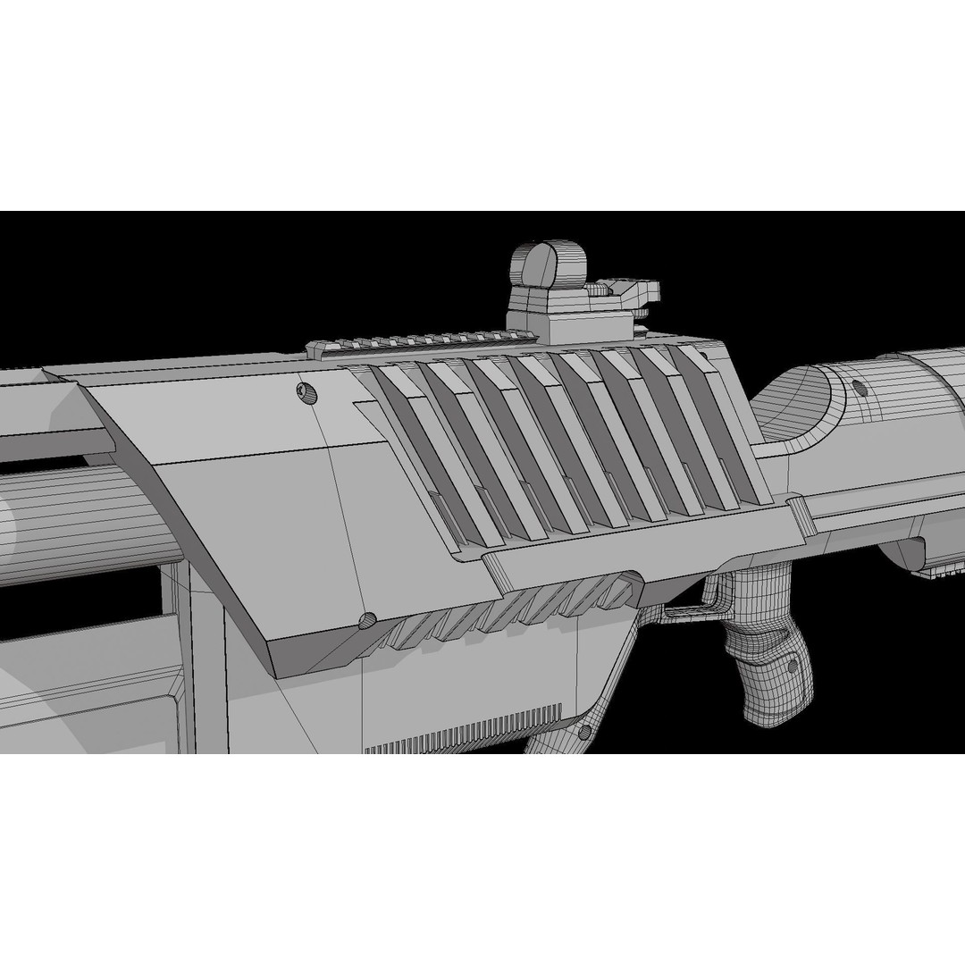 Drone Defense 3D Model – Low Poly Military Equipment, FBX, PBR - View 19