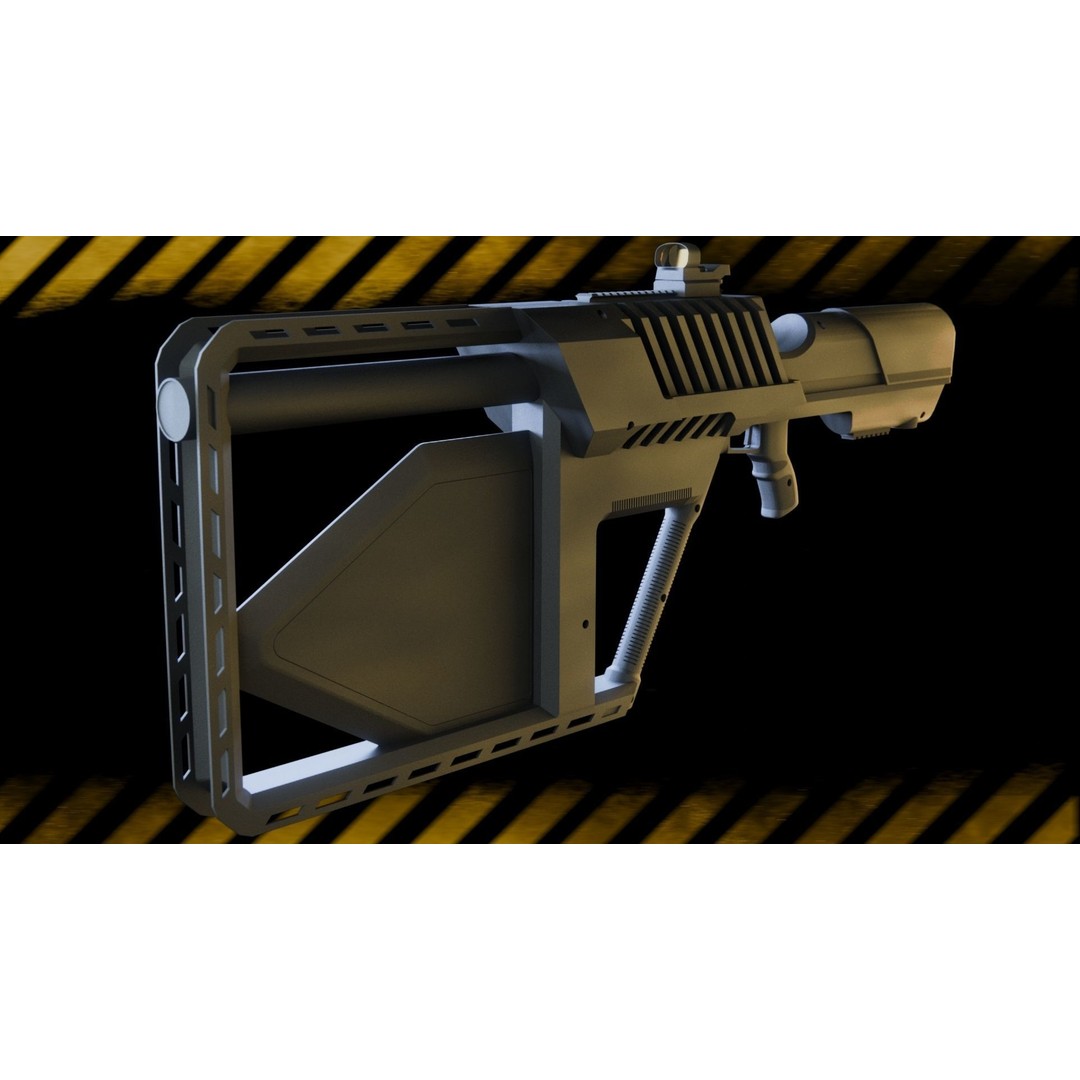 Drone Defense 3D Model – Low Poly Military Equipment, FBX, PBR - View 4